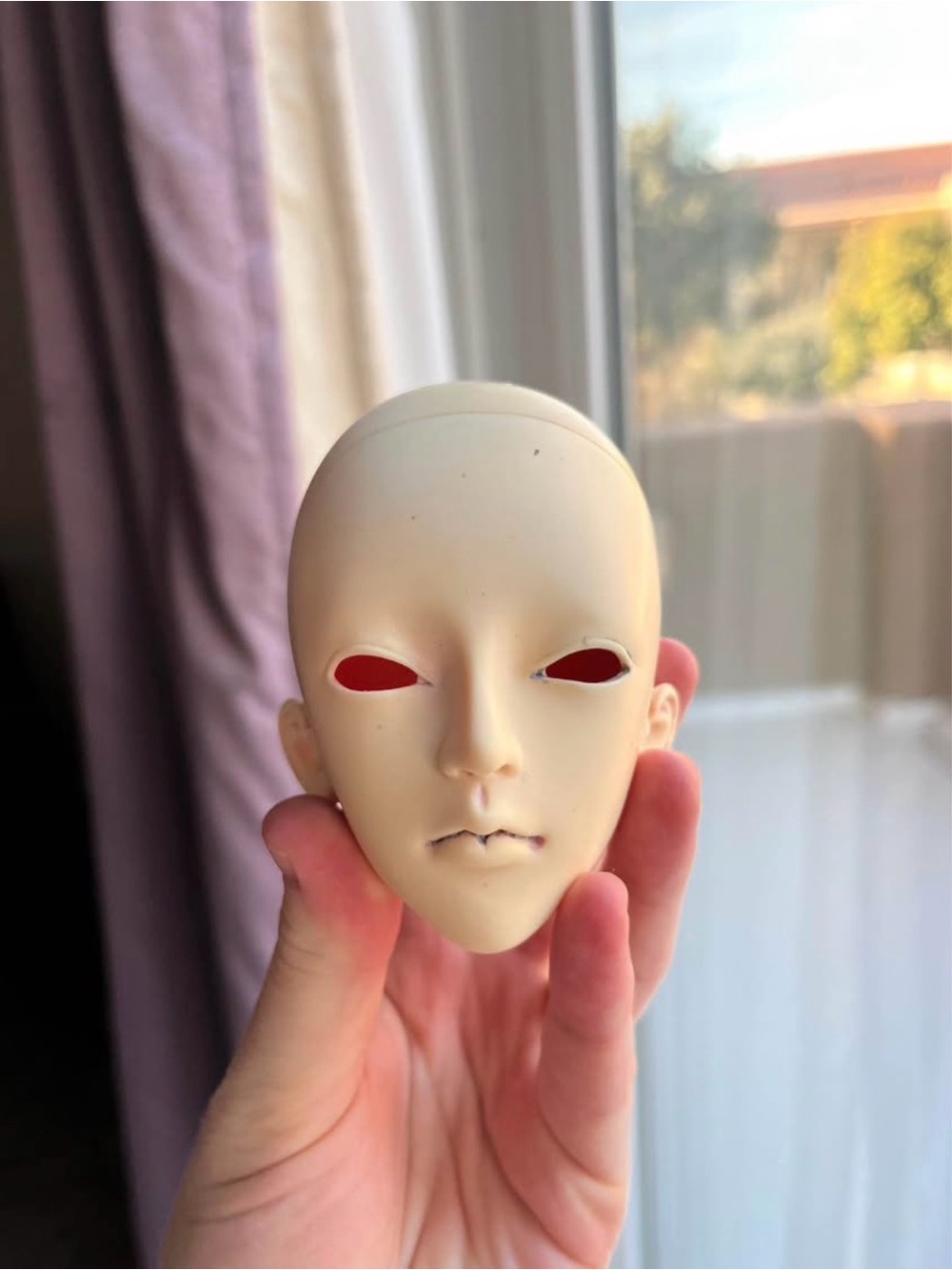 Discontinued Doll Family-H 1/3 SD Size Practice head